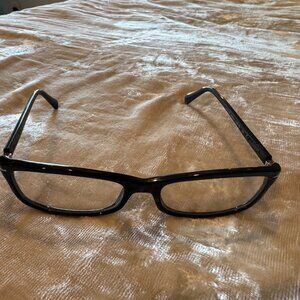 Prada Glasses Rectangle Black Frame
